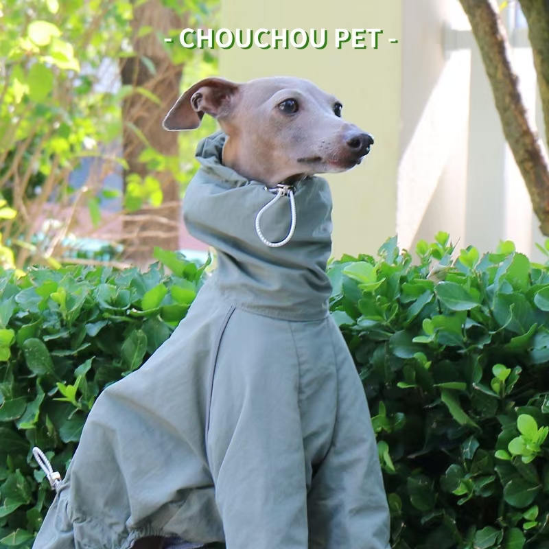 Dog Raincoat - İtalyan Greyhound Yağmurluk Sonbahar ve Kış