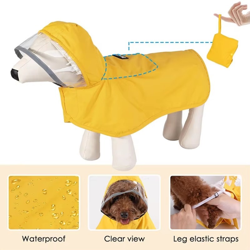 Özel Baskılı Yansıtıcı Köpek Y - Dog Raincoat incelemesi ve fiyatı